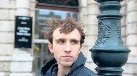 Keine Masken, kein Verstecken. Schauspieler Tino Hillebrand.