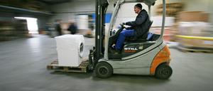 In Potsdam gibt es viele freie Stellen. Gesucht werden Mitarbeiter zum Beispiel in der Logistikbranche.