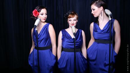 Die Betties haben sich dem Swing verschrieben: Johanna, Stephanie und Maxi.