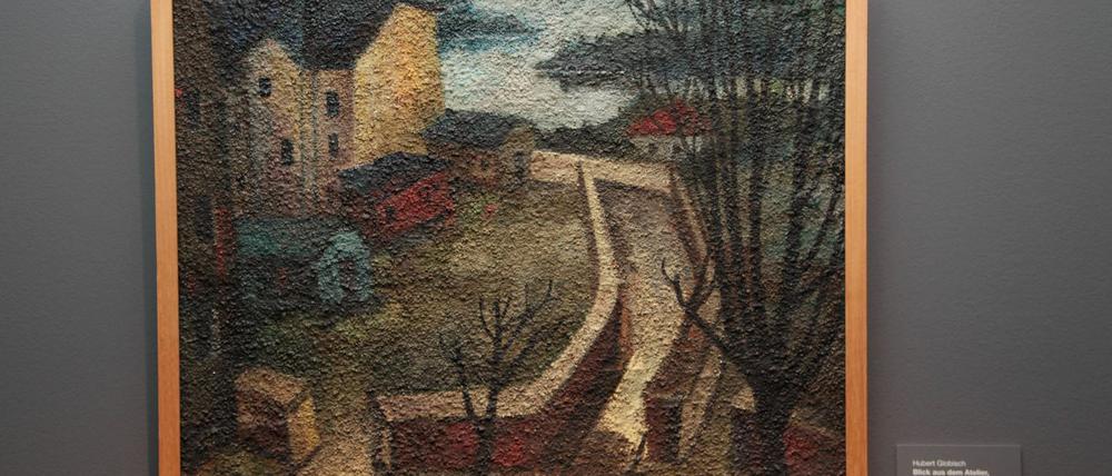 "Blick aus dem Atelier" - Potsdam 1967.