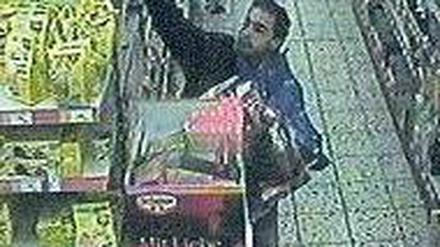 Beweismaterial von der Überwachungskamera