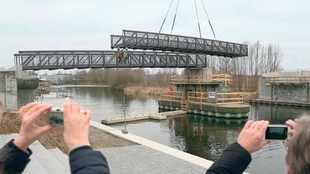 Nur eine Stunde für Fotos. Die Arbeiten waren schnell abgeschlossen.