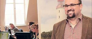 Bodenständig und erfolgreich. 2010 ist Best-Search-Chef Carsten Gersdorf (r.) mit seiner Firma aus Berlin nach Potsdam gezogen. Die Gründerszene der Hauptstadt war ihm zu sehr auf Wachstum und schnellen Gewinn fokussiert. Zuletzt konnte der Berliner allerdings ebenfalls seinen Gewinn verdoppeln.