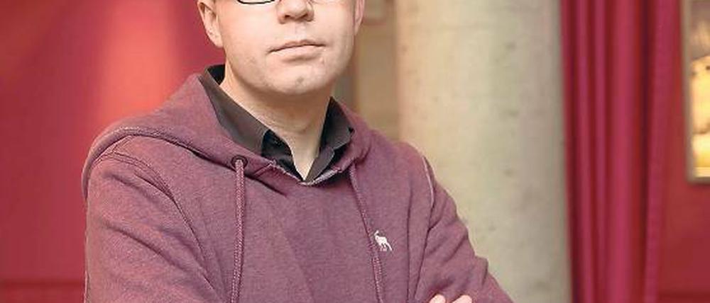 Ist in zwei Sprachen zu Hause. Der Regisseur Stanislav Güntner.
