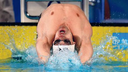 Als Favorit am Start. Das Männer-Team des Potsdamer SV um Staffel-Europameister Yannick Lebherz gilt als heißer Anwärter auf den Sieg bei der deutschen Mannschaftsmeisterschaft. Im Essener Hauptbad schwimmen am Wochenende die besten nationalen Vereine gegeneinander.