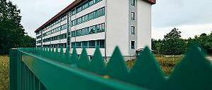 Im Umbau. Die alte Lausitzkaserne wird zum Flüchtlingsheim.