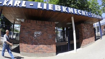 Der Streit um das Karl-Liebknecht-Stadion scheint beigelegt