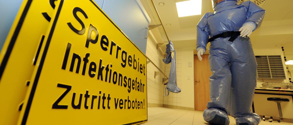 Ein neuer Ebola-Verdacht in Berlin.