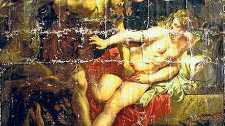 Meisterwerk. „Traquinius und Lukretia“ von Peter Paul Rubens ist eines der kostbarsten Beutekunst-Gemälde, einst in der Bildergalerie und nun in Russland in Privatbesitz.