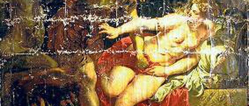 Meisterwerk. „Traquinius und Lukretia“ von Peter Paul Rubens ist eines der kostbarsten Beutekunst-Gemälde, einst in der Bildergalerie und nun in Russland in Privatbesitz.