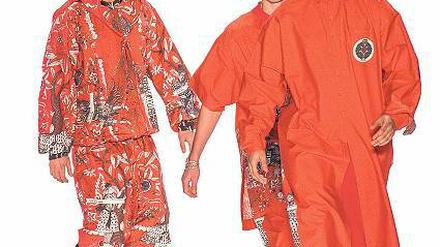 Bunt. Der erste Tag der Fashion Week gehört der Männermode. Bunt, transparent und gewagt.