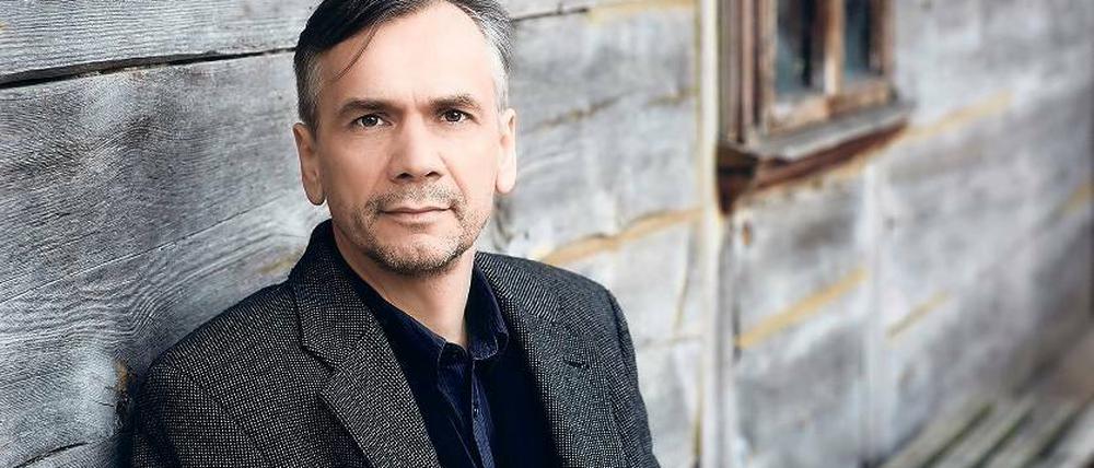 Extrem symbiotisches Verhältnis mit dem Manuskript. Der Schriftsteller Lutz Seiler.