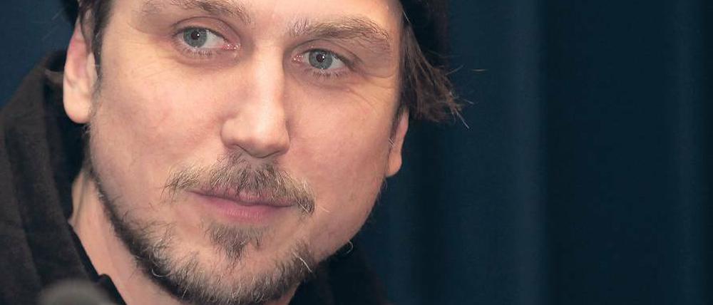 Mit wachem Blick. Lars Eidinger am Freitag im Filmmuseum.