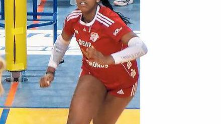 Sie wird fehlen. Angreiferin Jessica Rivero hat sich erneut schwer verletzt.