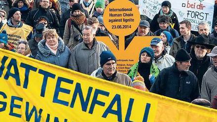 Protest. Rund 850 Menschen nahmen am Sternmarsch teil.