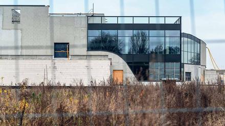 Stillstand. Die Baustelle der Blütentherme, auf der sich derzeit wenig bewegt.