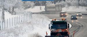 Gut geräumt. Der Schnee von Freitag hat keine Probleme verursacht.