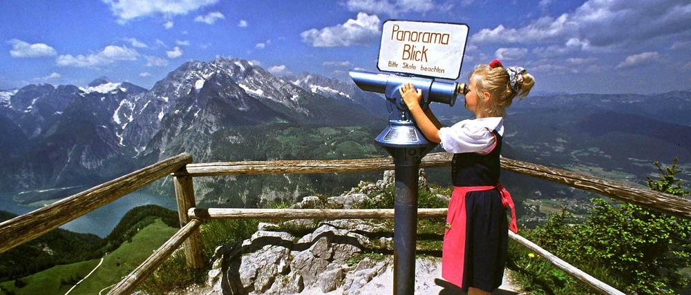 Die Welt am Glas: Augmented Reality soll die Wahrnehmung des Nutzers erweitern. Beim Blick über den Königsee scheint das kaum nötig.