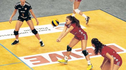Herausforderung angenommen. Sophie Dreblow will sich beim SC Potsdam als Talent durchsetzen.