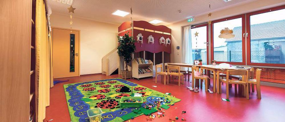 Mehr Platz. Viel Freiraum für die Kita-Kinder im „Inselnest“.