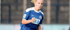 Sicher vom Punkt verwandelte Julia Simic zum 3:2-Sieg in Jena.