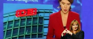 Untertitel sind nicht alles: Auf Gebärdensprachdolmetscher wollen die Öffentlich-Rechtlichen nicht verzichten.