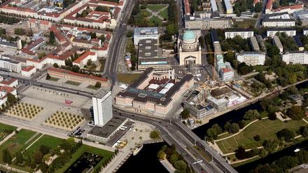 Sah schon anders aus, wird auch wieder anders aussehen - Potsdam wandelt sich.