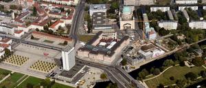 Sah schon anders aus, wird auch wieder anders aussehen - Potsdam wandelt sich.