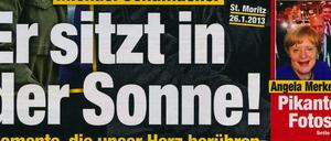 Merkels "pikante Fotos" in der "Aktuellen".