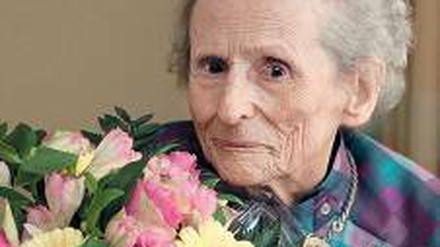 Irmgard Graßhoff. 100 Jahre und noch immer lebenslustig