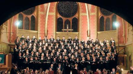 Vielstimmiger Schönklang. Dafür stehen die Chöre in Potsdam, wie hier im Rahmen der „Vocalise“. Für Misstöne sorgen derzeit jedoch Fragen um die Fördergelder.