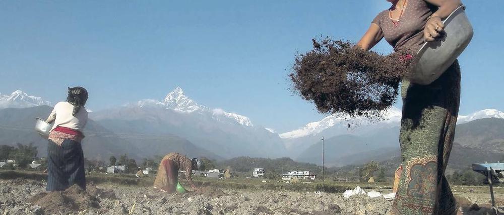 Sagenumwoben. Bis heute ist unklar, wie das Pokhara-Tal entstanden ist.