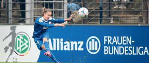 Ausnahme am Sonntag. U20-Weltmeisterin Felicitas Rauch erzielte gegen den SC Sand die beiden Tore. Sie wurde von Trainer Bernd Schröder von der Generalkritik („unter Niveau“) ausgenommen.