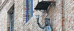 Bewegte Geschichte. Die Außenfassade des „Archiv“-Kulturzentrums.