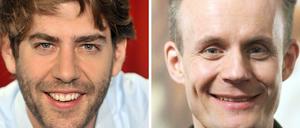 Die neuen Gesichter der "Anstalt": Die Kabarettisten Claus von Wagner (l) und Max Uthoff.