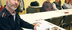 Auf Spurensuche nach Ahnen. Diplomkriminalist und Hobby-Genealoge Gerd-Christian Treutler schreibt Bücher, in denen er Geschichten um historische Figuren verarbeitet. „Ich packe nur etwas Fleisch um das Gerüst, um die historischen Fakten“, so Teutler.