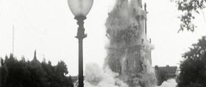 Das Ende der Kirche 1968.
