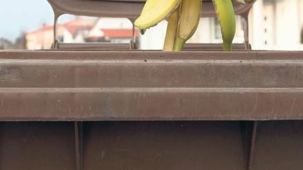 Alles Banane? Ab dem 1. Januar muss Biomüll getrennt gesammelt werden.