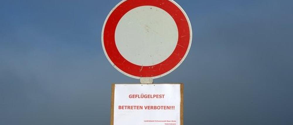 Schutzzone, aufgenommen letztes Jahr in Baden-Württemberg.