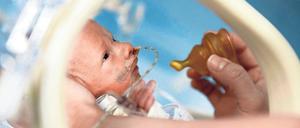 Kleinste Patienten. Rund 150 Frühgeborene werden jedes Jahr am Bergmann-Klinikum betreut. 40 bis 60 von ihnen sind so klein, dass sie bei der Geburt weniger als anderthalb Kilogramm auf die Waage bringen. Für die optimale Versorgung in den ersten Lebenstagen hat das Klinikum eine Frauenmilchbank.