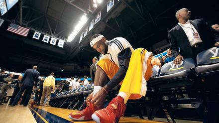 Wie am Schnürchen. Offensiv werden die Cavaliers um ihren Superstar LeBron James kaum aufzuhalten sein.