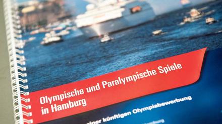 Das ist der Plan. Präsentationsmappe zur Olympia-Bewerbung Hamburgs.