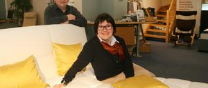 Jutta und Jens Freiberg von "Famos liegen und sitzen".