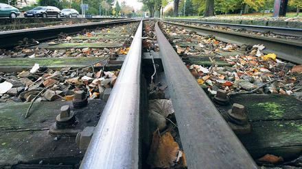 Lahmgelegt. Zwischen Waldstadt und Platz der Einheit wird der Tramverkehr unterbrochen.