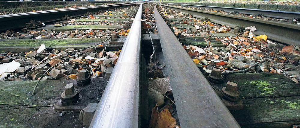 Lahmgelegt. Zwischen Waldstadt und Platz der Einheit wird der Tramverkehr unterbrochen.