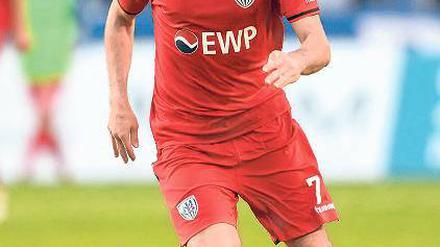 Er lenkt und denkt. Bilal Cubukcu ist die zentrale Figur im Spiel des SV Babelsberg 03.