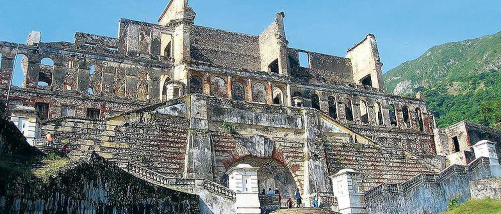 Ähnlichkeit? Das haitianische Sans Souci erinnert nur entfernt an das Original in Potsdam. Der Erbauer war ein Fan der Preußen-Monarchie.