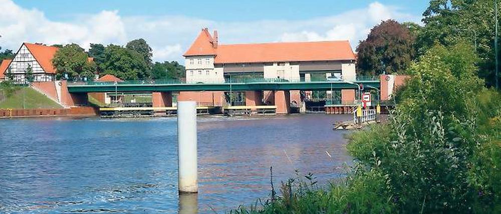 Nützlich. Nicht nur für die Schifffahrt kann die Schleuse genutzt werden.