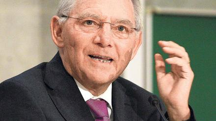 Verhandlungserfahren. Bundesfinanzminister Wolfgang Schäuble (CDU) sprach am Mittwochabend an der Universität Potsdam über die Verhandlungen zum deutschen Einheitsvertrag. Er führte damals die westdeutsche Delegation.