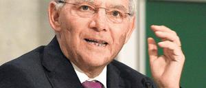 Verhandlungserfahren. Bundesfinanzminister Wolfgang Schäuble (CDU) sprach am Mittwochabend an der Universität Potsdam über die Verhandlungen zum deutschen Einheitsvertrag. Er führte damals die westdeutsche Delegation.